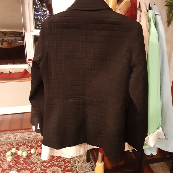 ANNE KLEIN zip front quilted jacket PXS - Picture 7 of 9